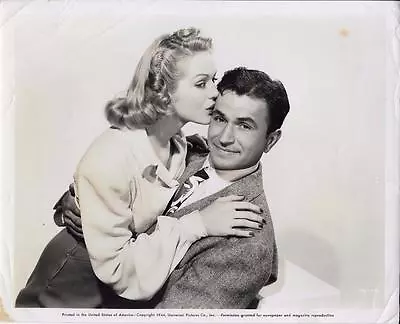 Martha O'Driscoll & Noah Beery Jr. In  Allergic To Love 1944 Vintage Movie Still • $15.57