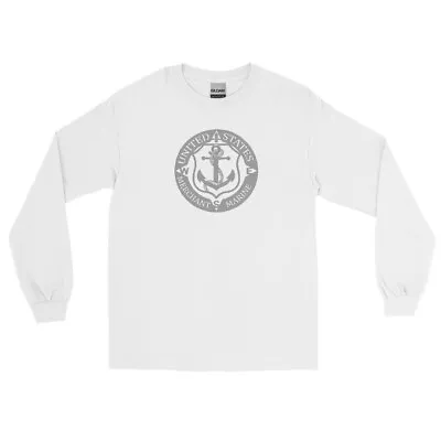 US MERCHANT MARINE Men’s Long Sleeve Shirt • $20.99