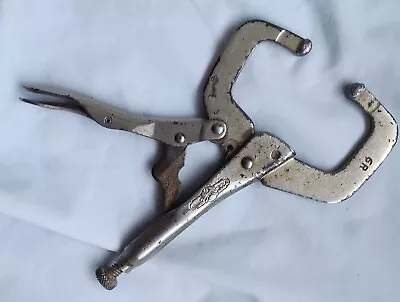 Vintage Petersen Dewitt Vise Grip 6r Welding Clamp Locking Pliers  Usa • $8.99