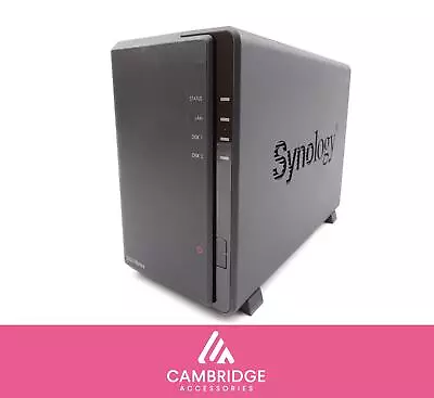 Synology DiskStation DS218play 8TB (2 X 4 TB WD RED) 2 Bay Desktop NAS • £339.99