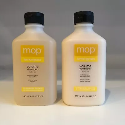 $38.95 • Buy Mop Lemongrass Volume Shampoo Conditioner Duo 8.45 Oz   New Formula   New Fresh