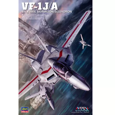 Hasegawa VF-1J/A Valkyrie Vermilion Squadron Macross 1/48 Model Kit US Seller • $59.99