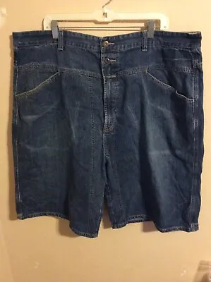 Vintage Marithe Francois Girbaud Men's Denim Blue Jean Shorts Size 44 • $32.54