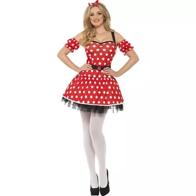 Smiffys Madame Mouse Costume Red (Size S) • $23.57