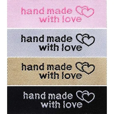 $12.99 • Buy 120 Pieces Personalized Sewing Labels Sew On Clothing Labels Handmade �