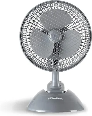 Schallen 6” Small Mini Electric Clip On Fan For Home Bed Office Desktop Table • £23.39