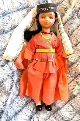 Rare Vintage Russian Doll Ethnic Dress 1970s USSR Soviet Collectible 12  Russia • $23