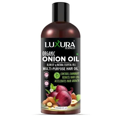 Luxura Sciences Onion Hair Oil With 14 Essential Oils  250ml • $19.80