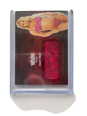 Mary Riley Bench Warmer  Autograph Vegas Baby Card 1/1 • $129
