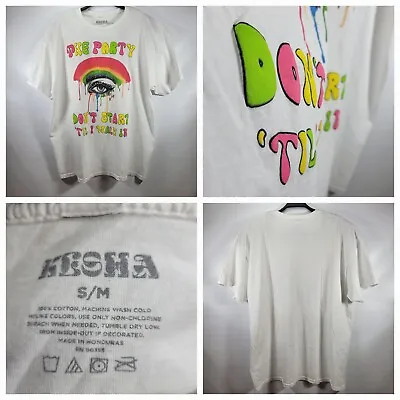 £23.60 • Buy Kesha Shirt Womens Small Medium Party Don't Start Oversize Tee Urban Outfitters