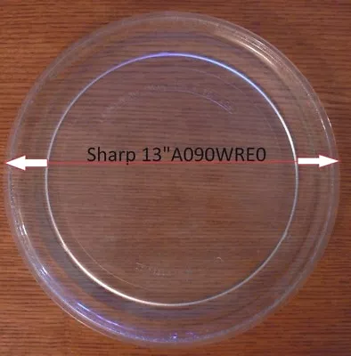 13  Sharp Microwave Tray Turntable Carousel NTNT-A090WRE0 Requires 9 3/4 Roller! • $29.99