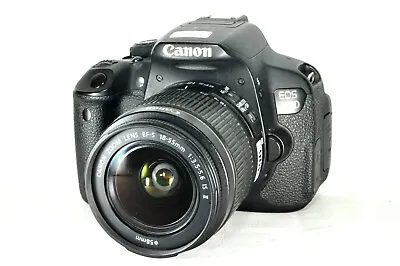 Canon EOS 700D Digital SLR Camera W/EF-S 18-55mm F/3.5-5.6 ISII Zoom Lens Bundle • $449.98