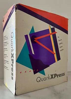 VINTAGE QuarkXPress 3.1 On Floppy Disk Software & Manuals MAC $39.95 • $39.95