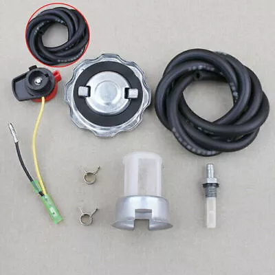 Fuel Gas Tank Cap Kit For Honda GX160 GX200 GX270 GX340 GX390 Engine Off Switch • £7.31