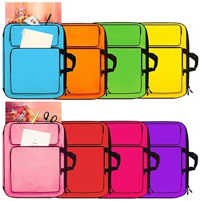 $58.29 • Buy 8 Pcs Art Portfolio For Kids Carry Case Bag Portable Art Portfolio Tote Art P...