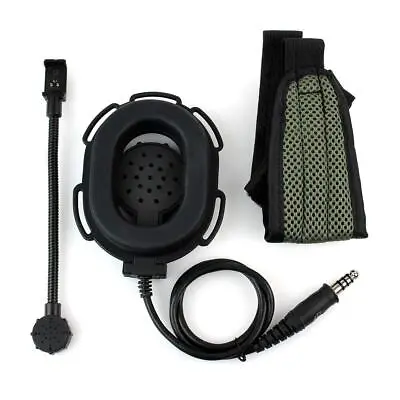 New Z Tactical Bowman Elite II Earpiece Headset Airsoft Mic Radio Boom HD-03 • £23.99