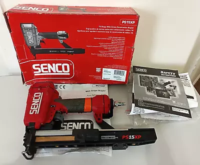 SENCO PS15XP 16 Gauge Wide Crown Construction Stapler 1  Crown 5/8  STAPLES Galv • $238