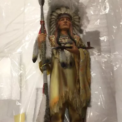 Native American Indian Statute  34 Cm X  12 Cm  • £29.95