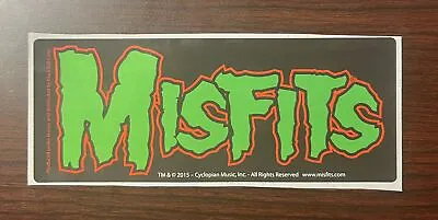 Misfits Paper Sticker • $3.99