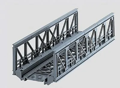 Marklin K/M Truss Bridge 7-1/8 - HO Scale Model Railroad Bridge - #7262 • $19.71