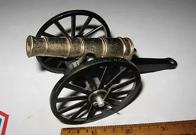 Vtg 5  Japan Diecast Metal Miniature Cannon 1800's Style? Toy Not Cap • $9.99