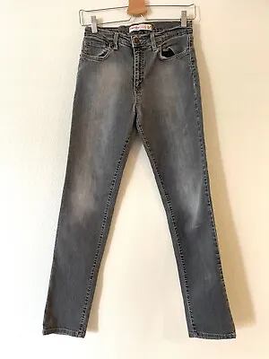 Vitamina Deluxe Edition Jeans 42 US 6/8 Womens Gray Straight Leg Made In Italy • $18.74