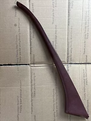 81 - 91 Mercedes W126 RH Passenger REAR Back Door Window Glass Trim Molding V31 • $45