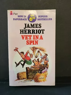 £1.49 • Buy Vintage Book James Herriot Vet In A Spin Paperback Bestseller Used