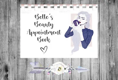 £9.75 • Buy Personalised A4 Appointment Book/Diary - Beauty - Makeup - Hair - BP20