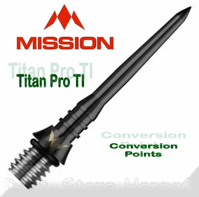 Mission Titanium Pro Ti   Grooved   Conversion Points1 1/32in/1 3/16in/1 • $8.31