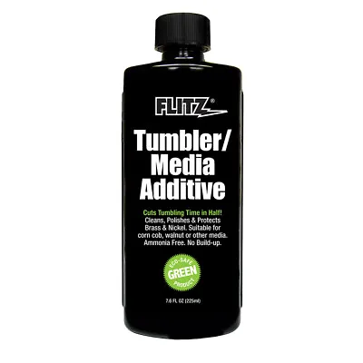 $17.77 • Buy Flitz Green Walnut Tumbler/Media Additive Brass/Nickel Cleaner Polish 7.6 Bottle