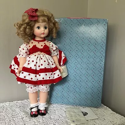 Madame Alexander Classics Happy Birthday Kelly Doll 20  Red Dot Dress #29230 New • $45