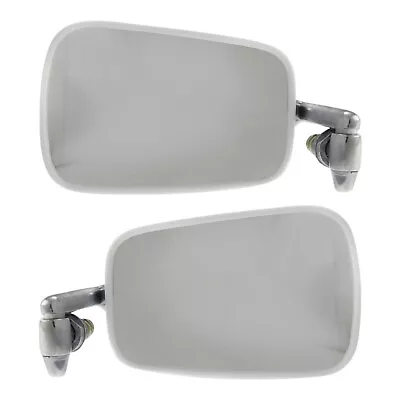 Mirror Set For 1968-1977 Volkswagen Beetle Left & Right Pair Manual Glass Chrome • $32.86