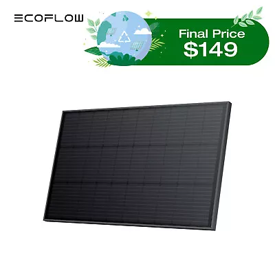 EcoFlow 2PCS 100W Rigid Solar Panel With IP68 High Efficiency Solar Modules • $186