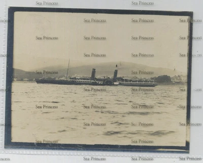 £12.50 • Buy Photo Paddle Steamer PS Columba MacBrayne 1920s Clyde Off Dunoon Caledonian CSP