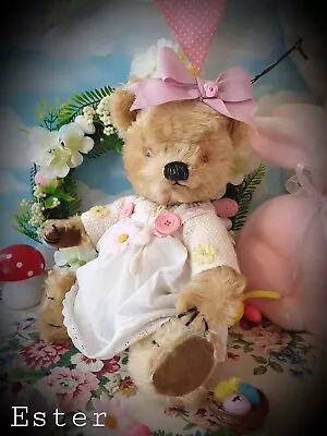 Sweet Antique Vintage Chad Valley Teddy Bear 🐞Ester🌺🌻1950s Label14 Inches.  • £118