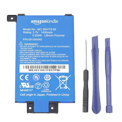 OEM Battery For Amazon Kindle PaperWhite DP75SDI 6  2013 2014 2nd/3rd Generation • $7.59