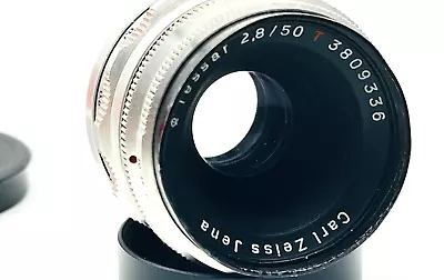 Carl Zeiss Jena Red Tessar 50mm F2.8 M42 • $55