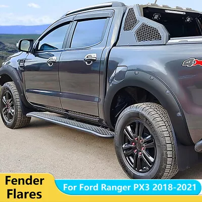 Fender Flares For Ford Ranger PX2 2015-2019 Front &Rear Wheel Arches Matte Black • $298