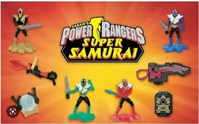 2012 Sabans's Power Rangers Super Samurai Mcdonalds Happy Meal Toys - U Pick • $4.99