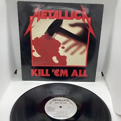 Metallica Kill ‘Em All LP 1983 Megaforce Records MRI 069 Vinyl VG • $200
