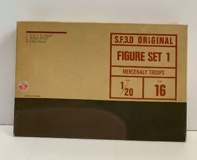 S.F.3.D Original Figure Set 1 Mercenaly Troops Model Kit 1/20 Scale Saries 16 • $39.99