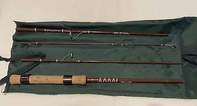 Never Used FENWICK FS67-4 Voyageur 4-Piece Fly Fishing Pack Rod In Tube With Bag • $149.50