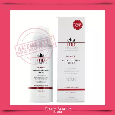 Elta MD UV SPORT Broad Spectrum SPF 50 198g 7oz EXP 07/2026 NEW FAST SHIP • $41.98