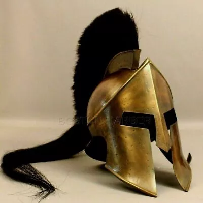 300 King Leonidas Spartan Helmet Armor Warrior Costume Medieval Spartan Helmet • $255.33