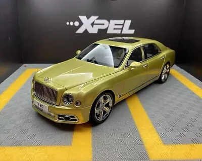 $224.40 • Buy Almost Real1:18 Bentley Mulsanne 2017 Models Alloy Simulation Car Model Limited
