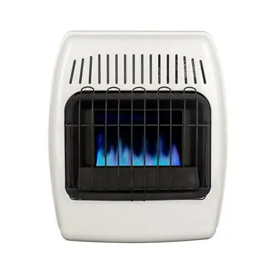 10000 BTU White Dual Fuel Convection Vent Free Wall Heater Home Cabin Warmer • $202.39