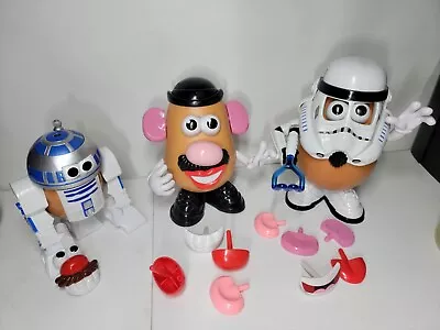 3 Mr Potato Head Lot - Storm Trooper - R2D2  • $18