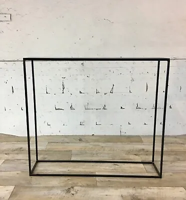 Handmade In UK Steel Top Minimal Style Metal Minimal Narrow Console Hall Table • £105