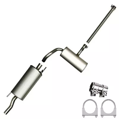 Direct Fit Exhaust Resonator Muffler System Kit Fits 97 - 99 VW Cabrio 2.0L • $196.74